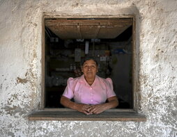 Carmelita, defensora de su territorio en Olopa frente a la minería y la contaminación.