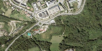 Oriamendin eraikitzea onartu den kanpin berria.