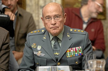 Imagen del coronel jefe de la Comandancia de Madrid de la Guardia Civil, Diego Pérez de los Cobos.