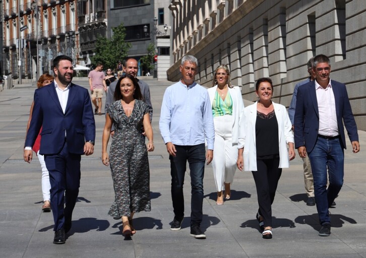EH Bildu ha sellado un acuerdo con el Gobierno español y las fuerzas que lo componen.
