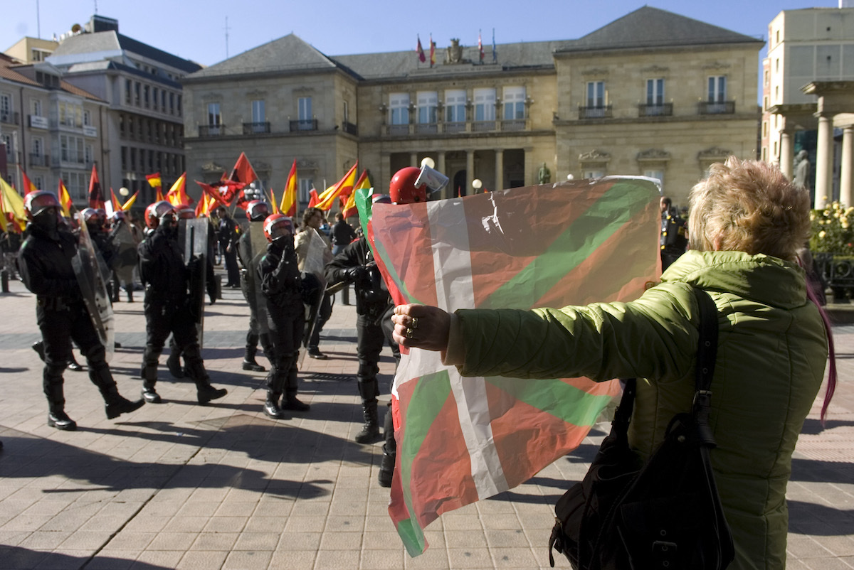 Acto de Falange en 2008. (Raul BOGAJO/FOKU)