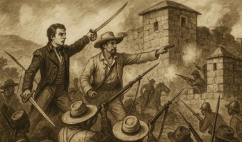 Xavier Minak Mexikoko independentziaren aldeko herri matxinadarekin bat egin zuen. 