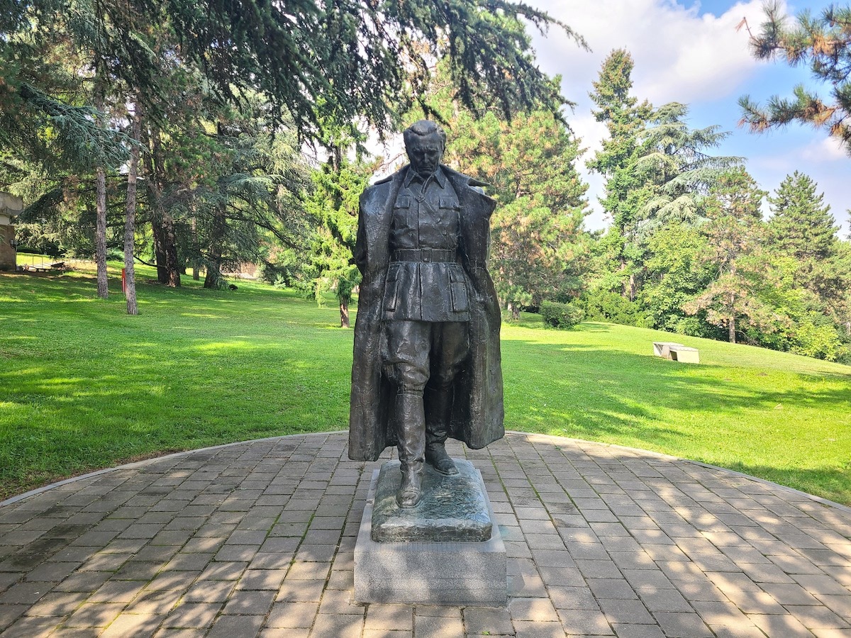 Estatua de Josip Broz Tito en el parque del Museo. (A.R.)