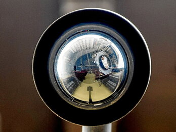 Imagen de una cámara de videovigilancia.