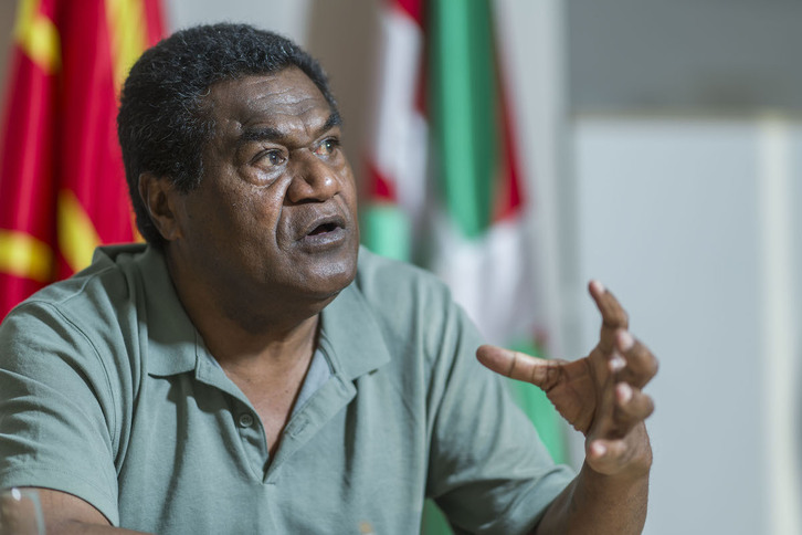 Presidente del FLNKS, Christian Tein