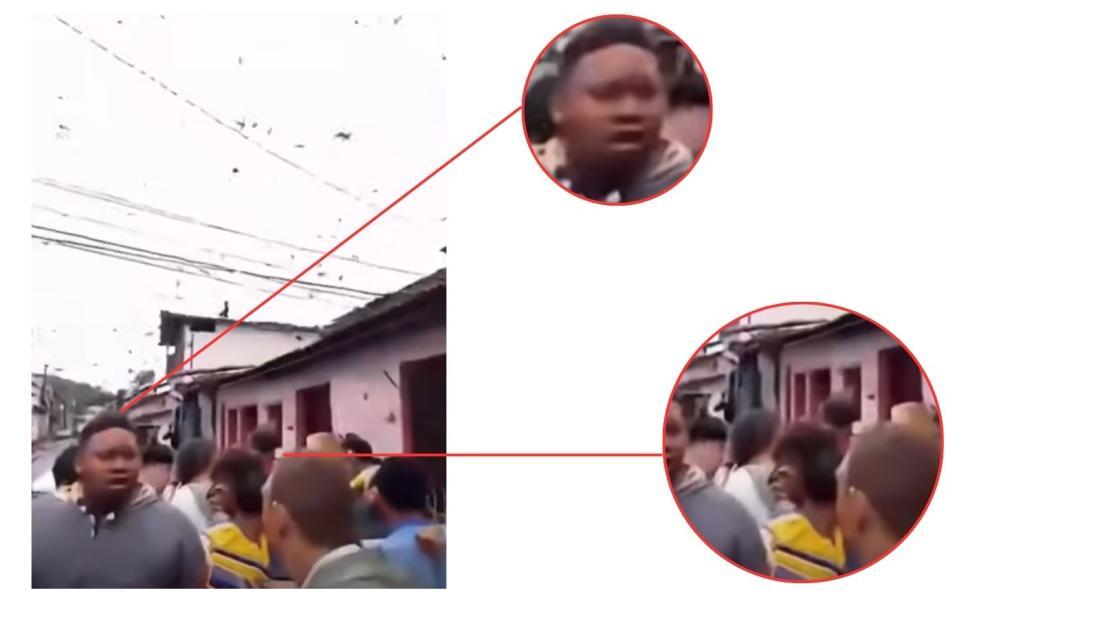 Captura de pantalla hecha el 24 de octubre de 2025 de un video en Facebook. (AFP)