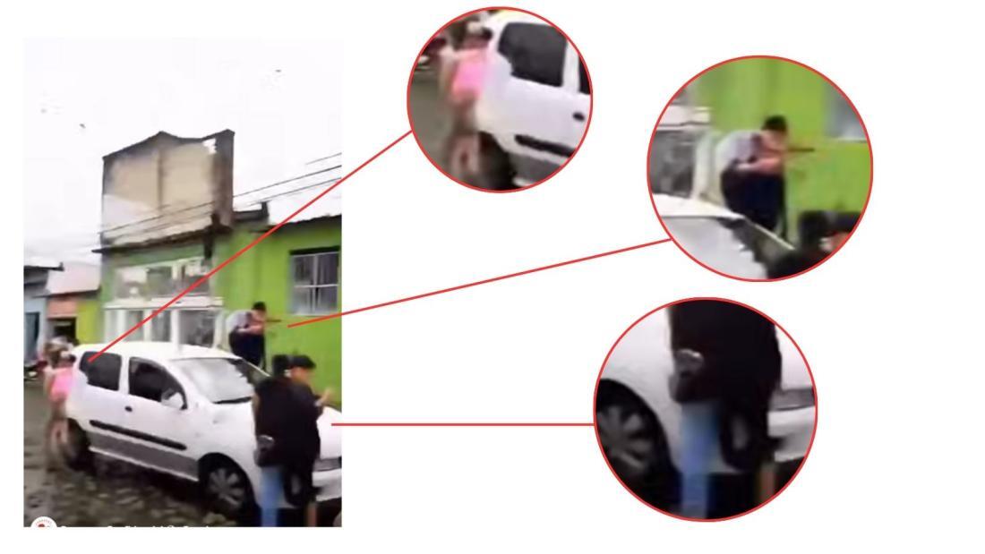 Captura de pantalla hecha el 24 de octubre de 2025 de un video en Facebook. (AFP)