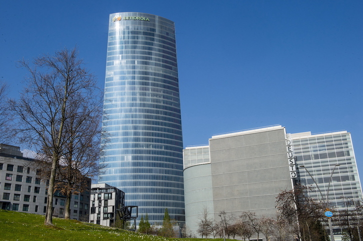 Torre Iberdrola en Bilbo.