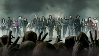 ‘The Walking Dead’: gizakiok zonbien apokalipsean. 