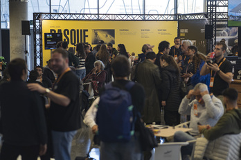 Euskal Herriko Musika Bulegoa elkartearen erakustokia 2025eko BIME azokan.