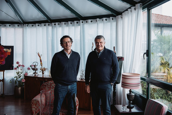 Xavier Fourcade eta Jean-Marie Tran-Van, 'Getaria denontzat' hautagaitzaren ordezkariak.