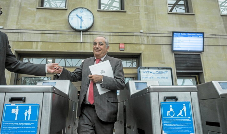 El consejero Iñaki Arriola fue de los más «ahorradores» hasta dejar el cargo.