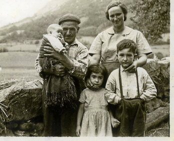 Arregi Campo familiaren argazki funtsean jasotako irudia.