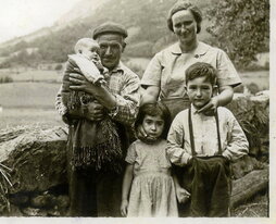 Arregi Campo familiaren argazki funtsean jasotako irudia.