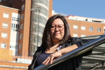 Mireia Saiz, OPAko ordezkaria.