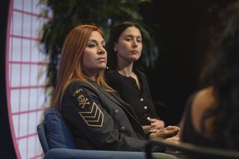 Leire Martinez eta Francisca Valenzuela sendo aritu dira musikan emakumeek pairatzen duten matxismoa salatuz.