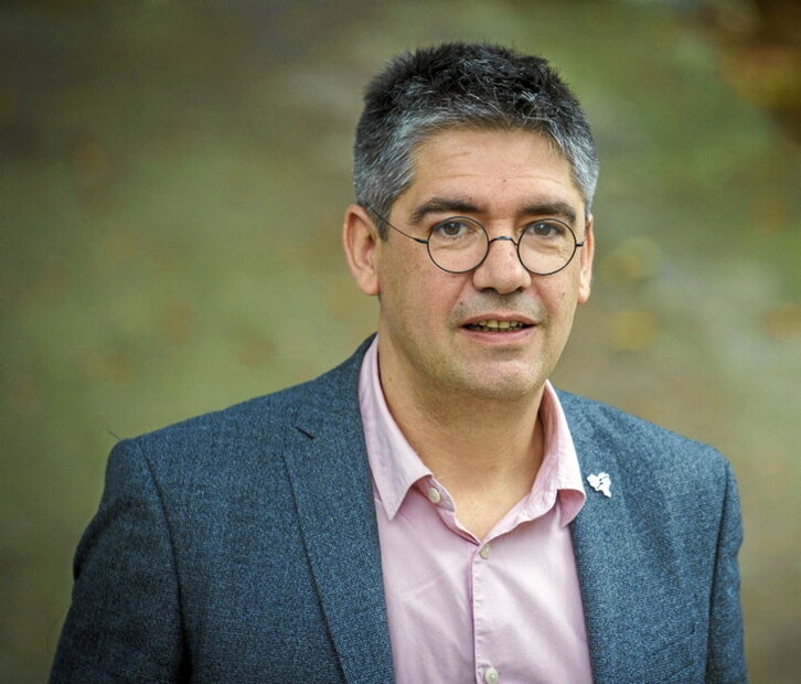 Gorka Elejabarrieta, artxiboko irudi batean.