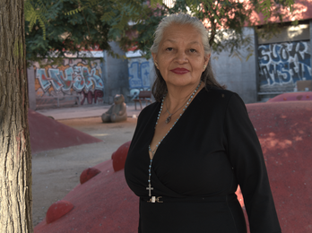 María de Lourdes Ruiz Bravo, "Mamá Lulú", trabaja incansablemente para buscar a sus hijos y a otras personas desaparecidas en el estado de Jalisco.