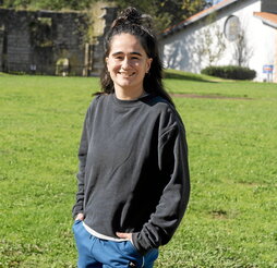 Uma Ulazia gazte feminista, Zaldibarren, asteburu honetan herria borrokaz eta gozamenez bete aitzin.