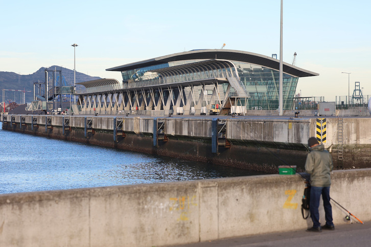 Terminal de cruceros Olatua, en Getxo.