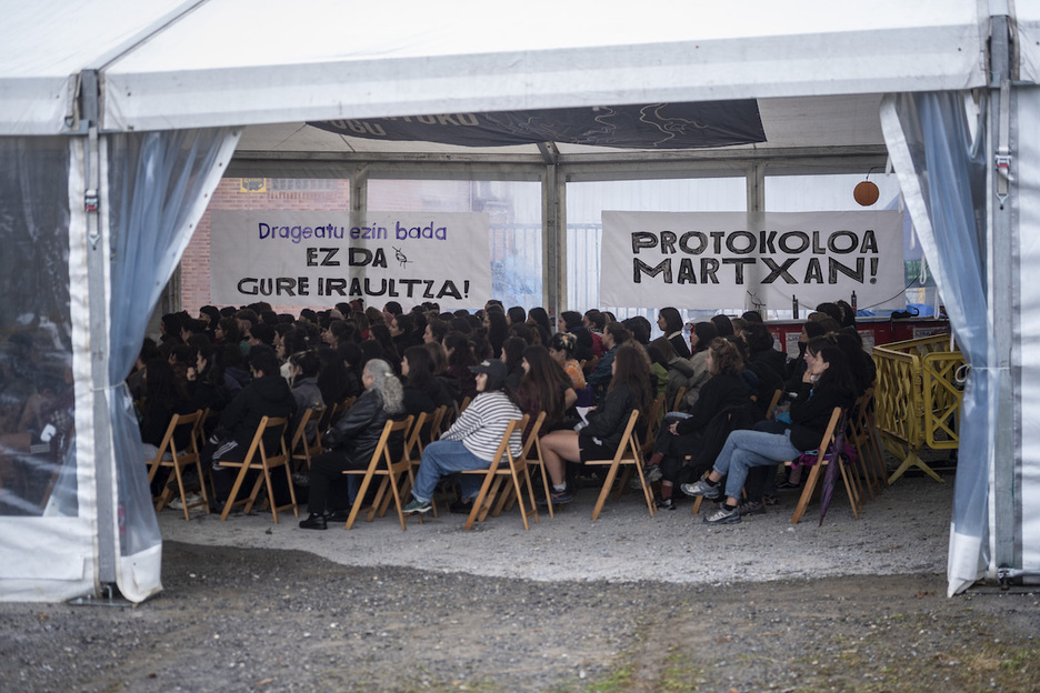 Ostiralean hasi zen Baterajotzea Zaldibarren.