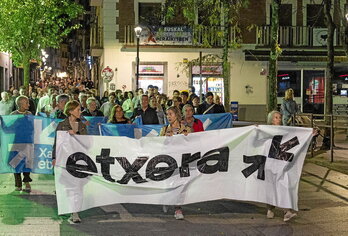 Urriko azken ostiraleko mobilizazioa Hernanin.