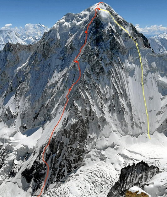 Petek eta Verdev esloveniarrek aipamen berezia jaso dute Lalung I espedizioarengatik.