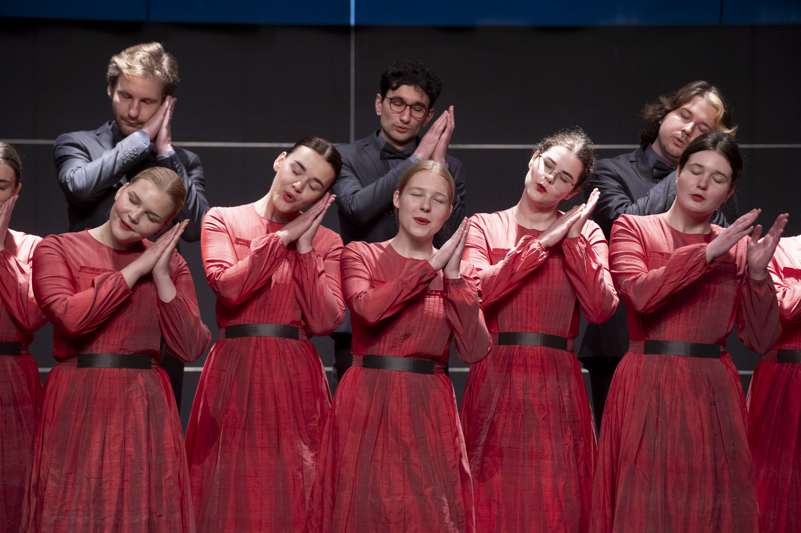 El coro mixto Huik! de Estonia también ha participado en esta edición. (Iñigo URIZ)