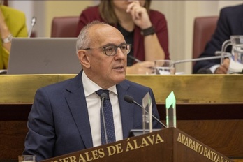 Ramiro González, en una comparecencia anterior en Juntas.