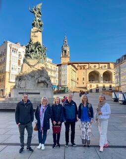 Gasteizen izan diren kazetari alemaniarrak.