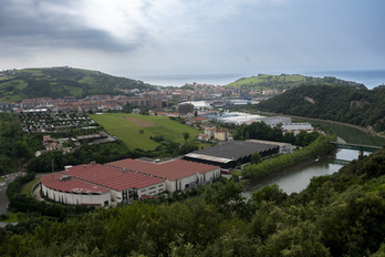 Industriagunea Zumaian, irudian.