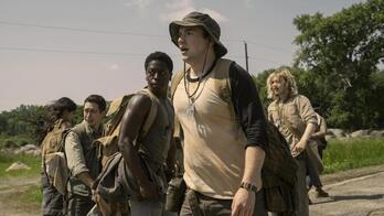 ‘The Long Walk’ filmeko protagonistak