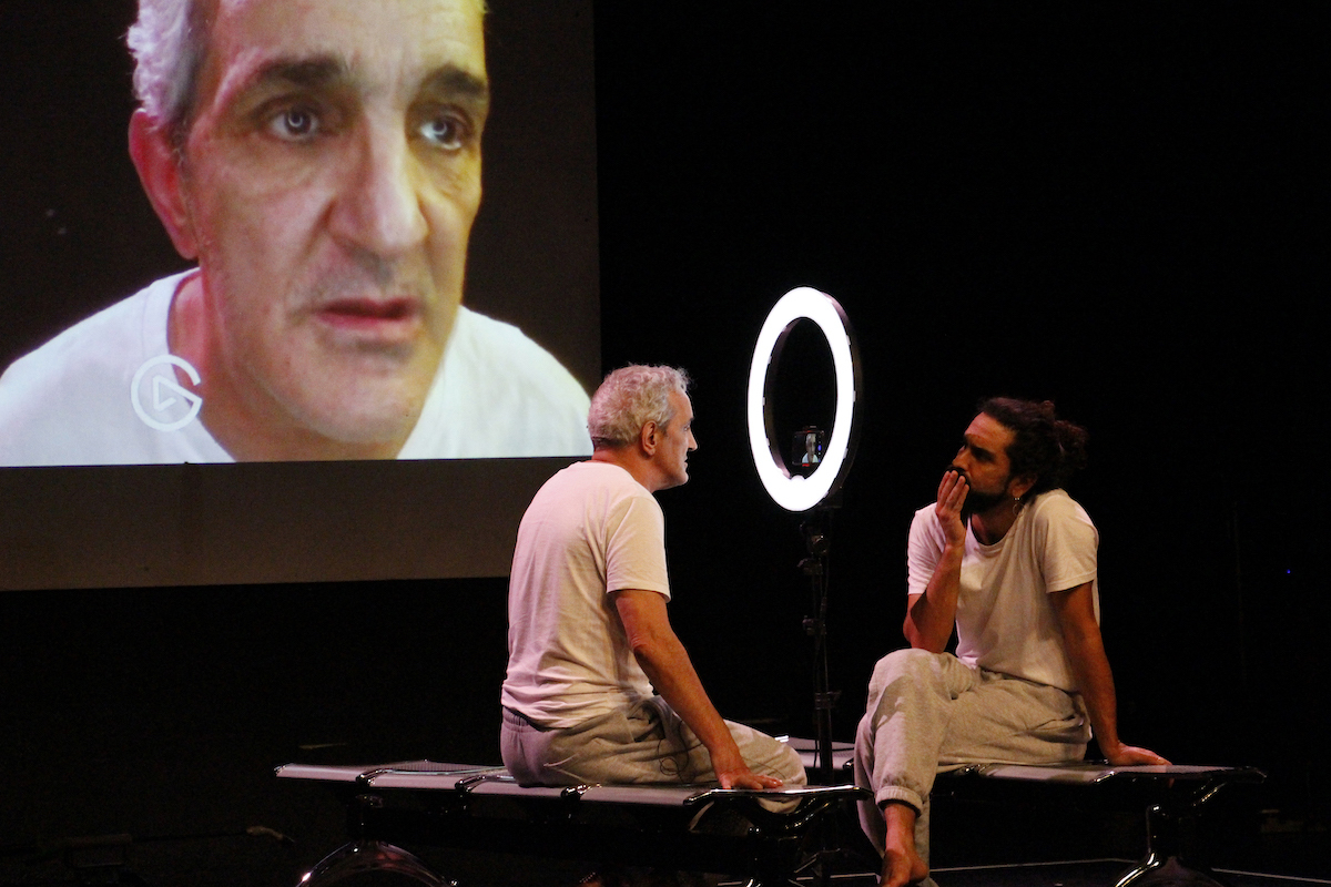 Una escena del montaje teatral.