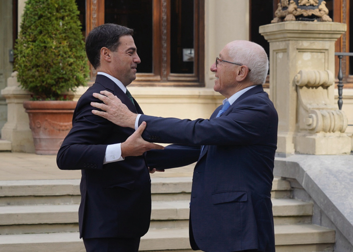 Jean-René Etchegaray se ha mostrado muy cercano con Imanol Pradales.