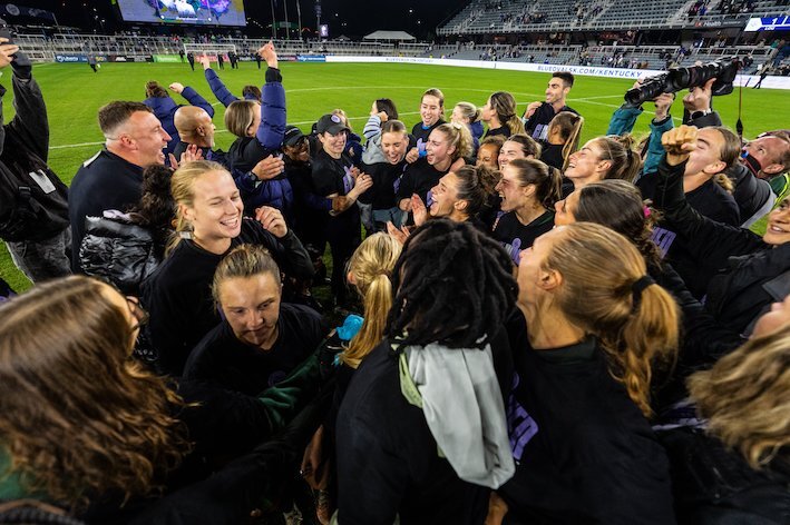 Racing Louisville disputará los play-offs de la NWSL por primera vez. (RacingLouFC)