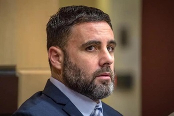 Pablo Ibar durante el último juicio, celebrado en 2019.