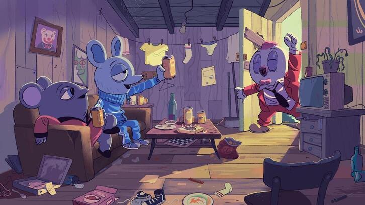 ‘Decorado’ filmaren fotograma.