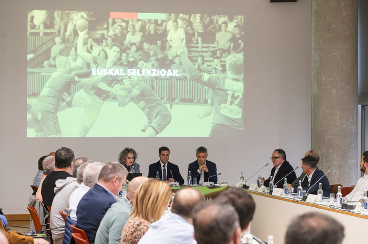 Pradales, durante el acto de este miércoles.