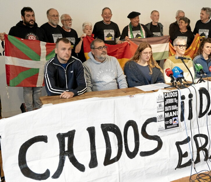 Comparecencia de los 15 colectivos.