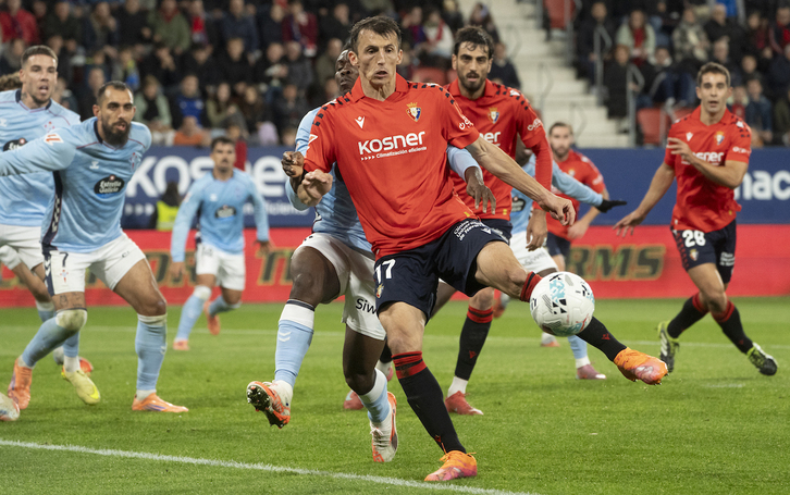 Budimir estará en el dique seco por una lesión muscular en su pierna izquierda.