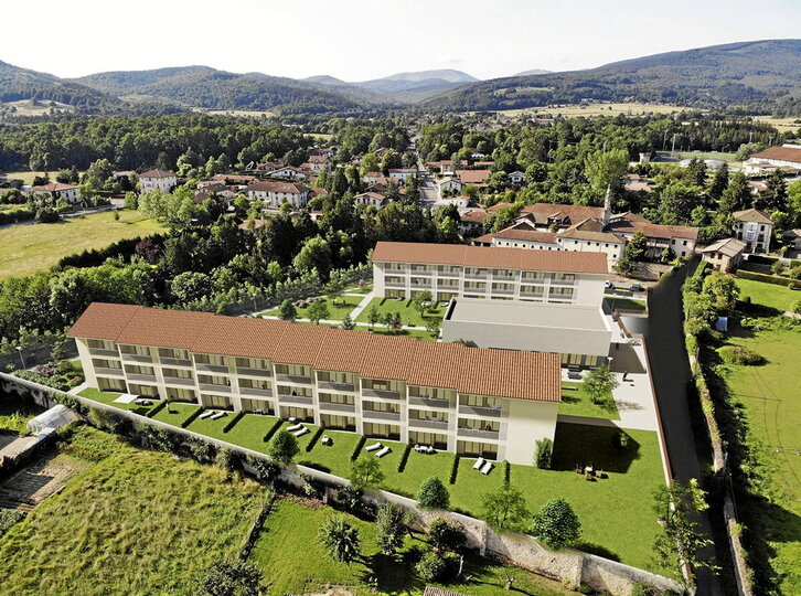Aspecto que tendrán las viviendas cooperativas de Lagungarri, en Murgia.