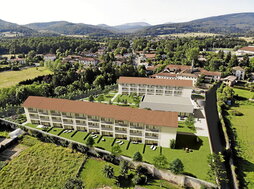 Aspecto que tendrán las viviendas cooperativas de Lagungarri, en Murgia.