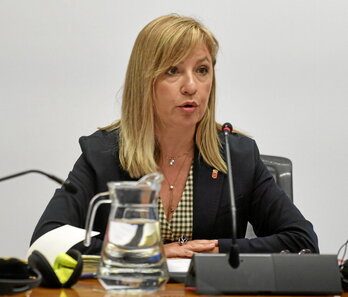 Imagen de la consejera de Interior del Gobierno de Nafarroa, Amparo López.