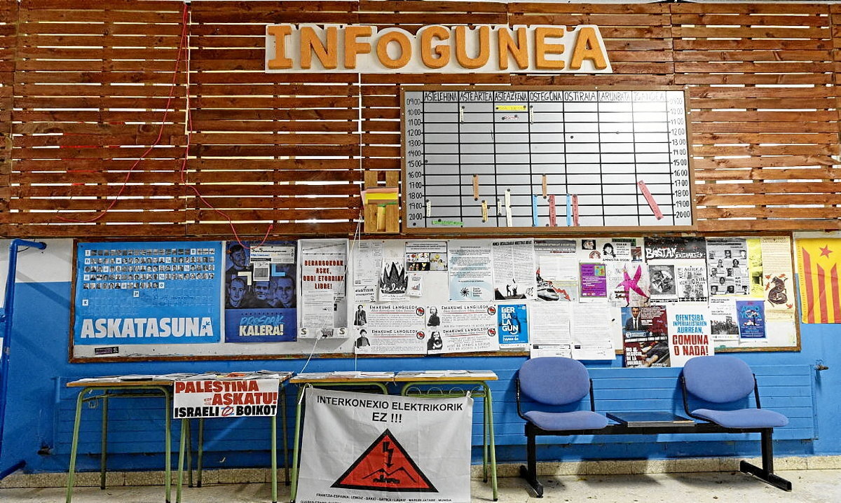 Proiektuaren harrera gunea. (Aritz LOIOLA / FOKU)