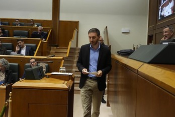 El parlamentario del PNV Mikel Arruabarrena.