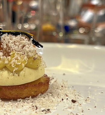 Los asistentes a la cena ofrecida en Errioguarda disfrutaron de un menú y un ambiente excelentes.