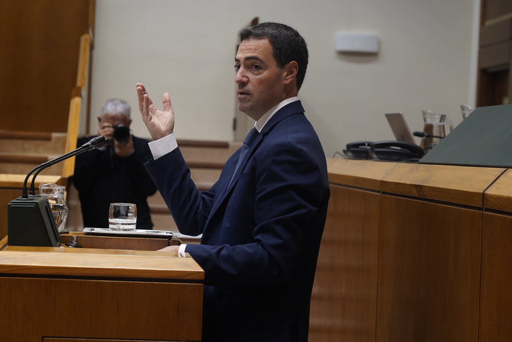 El lehendakari, Imanol Pradales, ha replicado a EH Bildu, PP y Sumar sobre los presupuestos.