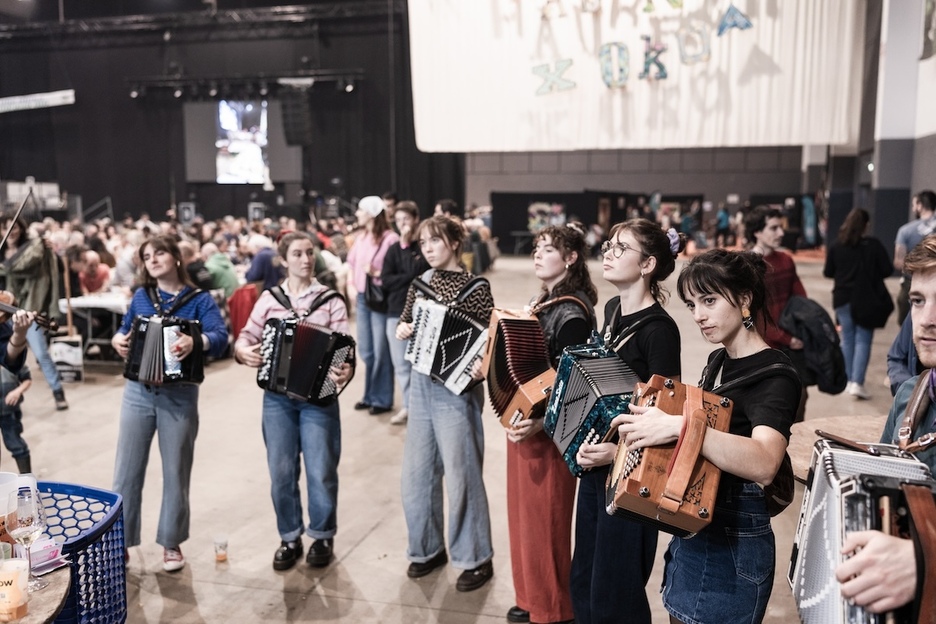 Les Halles d'Iraty de Biarritz sont en fête pendant les journées de Lurrama