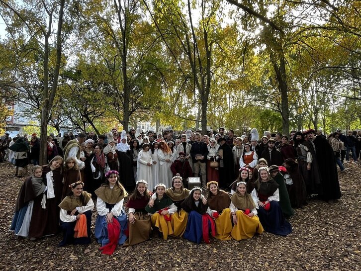 Logroño ha homenajeado a los vecinos de Zugarramurdi condenados por la Inquisición en 1610.
