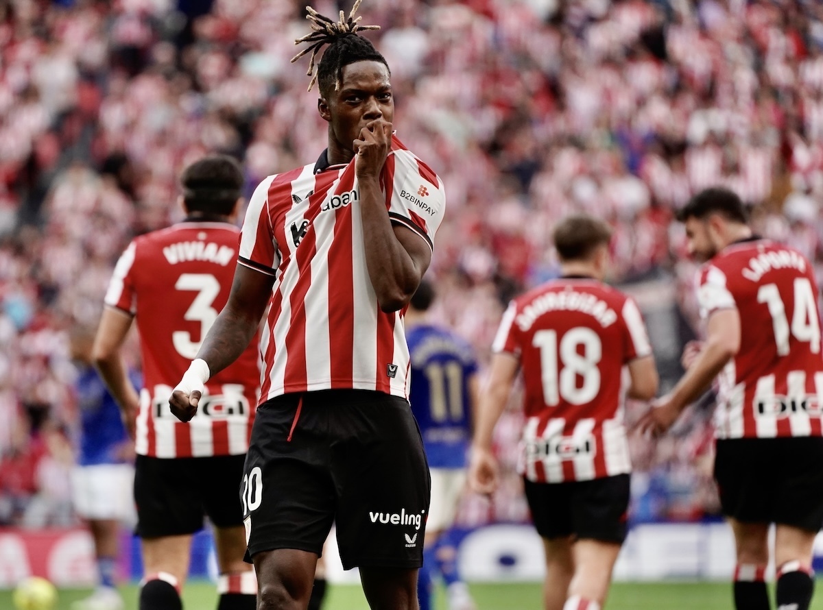 Nico Williams vuelve a brillar y un golazo suyo devuelve la sonrisa al Athletic (1-0)